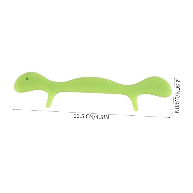 minkissy 2pcs Smile Practice Tool Silicone Speech for Stuttering Facial Muscle Trainer Wrinkle Mouth Tightener Compact Portable Design for