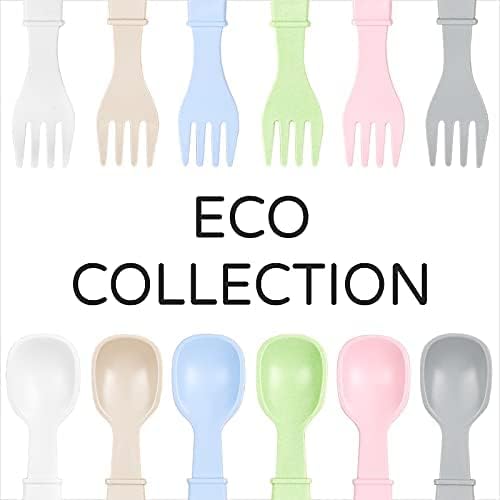 Re-Play 12 oz. Toddler Bowls Set of 6 - Kids Deep-Walled, Durable & Reusable Snack and Meal Bowls, Dishwasher & Microwave Safe, BPA-Free, Made in USA from Recycled Plastic, Meadow