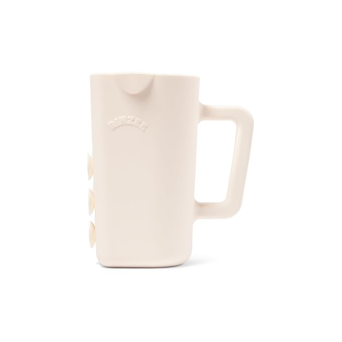 Baby Bath Cup with Suctions - BPA Free, 100% Food Grade Silicone Rinse Cup, Clutter-Free Tub Area, Kids Learning Tool, Sticks to Tiles, Drains Water Upside Down- "Patent Pending"