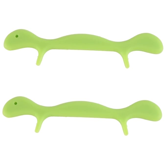 minkissy 2pcs Smile Practice Tool Silicone Speech for Stuttering Facial Muscle Trainer Wrinkle Mouth Tightener Compact Portable Design for