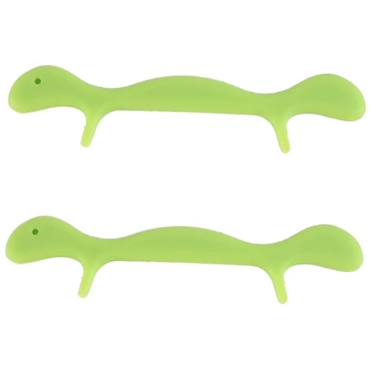 minkissy 2pcs Smile Practice Tool Silicone Speech for Stuttering Facial Muscle Trainer Wrinkle Mouth Tightener Compact Portable Design for