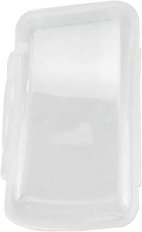 50Pcs Toothbrush Cap Covers Toothbrush Head Protector Case for Travel or Home,Clear-White