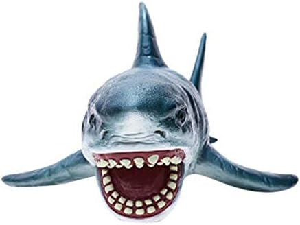 Gemini&Genius Great White Shark Hammerhead Shark Toy Set - Sea Animal Action Figure Ocean Model Toy Set -10 Inches Length -Educational, Role Play, Swim, Bath and Collectors for Kids