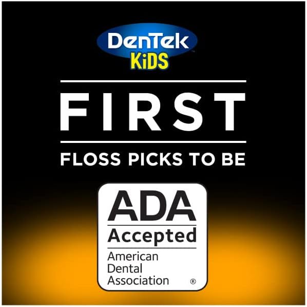 DenTek Kids Fun Flossers, Wild Fruit Flavor, 40 Each (Pack of 6)