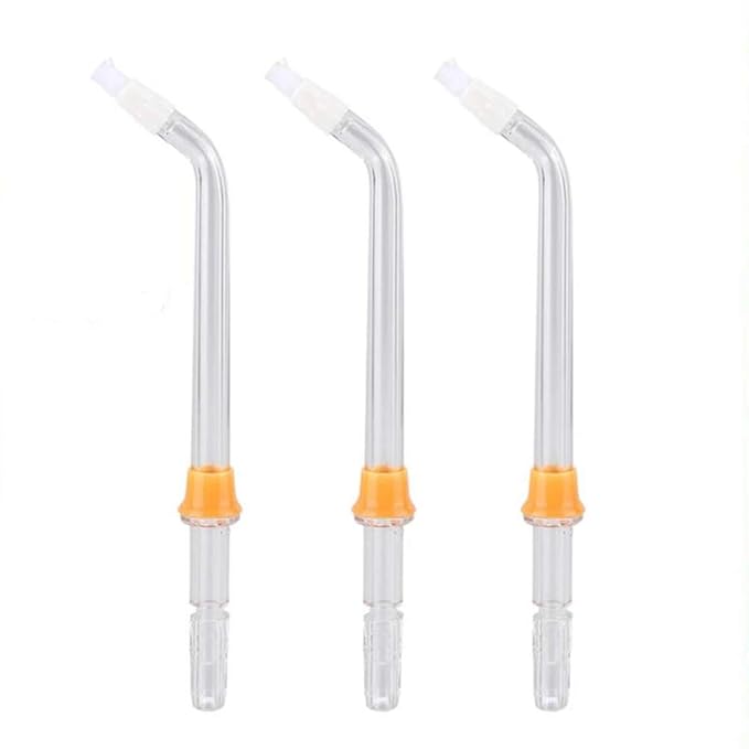 Orthodontic Replacement Tips Compatible with Waterpik Water Flossers and Oral Irrigators, 3-Pack (Orthodontic Tips)