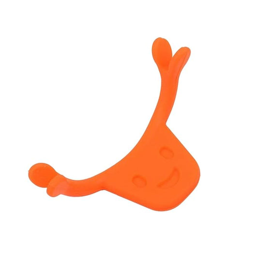 2pcs Smile Maker Silicone Smile Trainer Mouth Muscle Stretching Lifting Training Edible Safe Material Daily Facial Exercise Tool for Men and Women