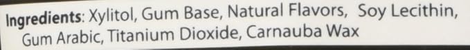 Epic 100% Xylitol Spearmint Chewing Gum - Sugar Free, Aspartame Free Dental Gum - Supports Oral Health & Fresh Breath - 500 Pieces