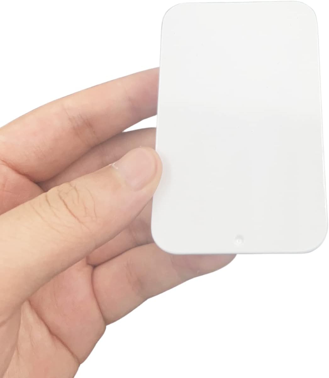 2Pack Dental Floss Portable Case,Dental Floss Dispenser,Storage 24 Picks Adult Floss in Box,Refillable Glide Floss,Portable Travel Floss Box for Travel(White)