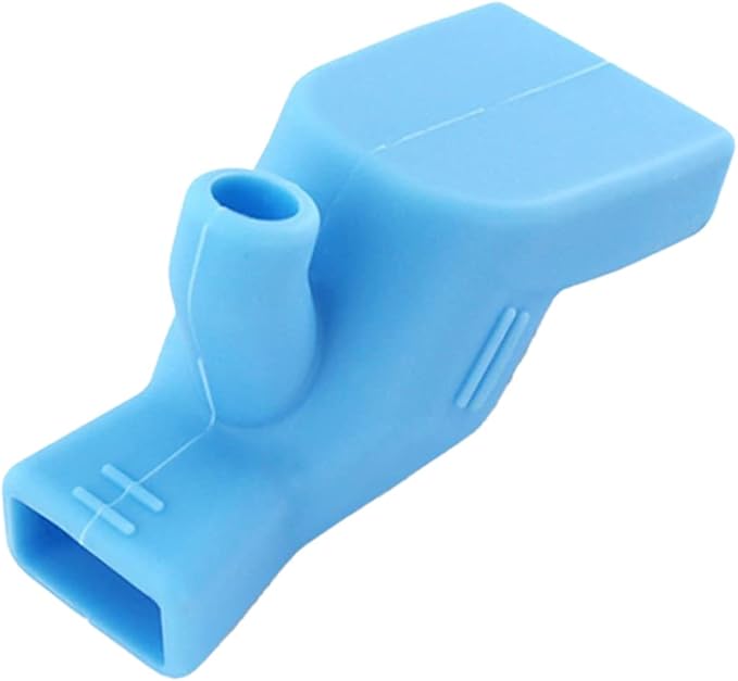 Silicone Diversion Extender Children Toddler Hand Washing Water Tap Blue