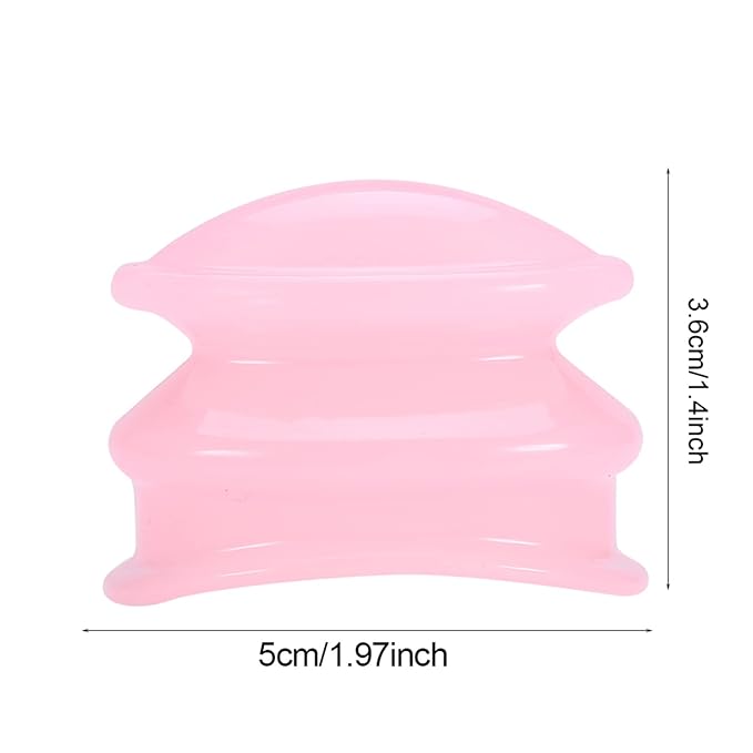 Fullness Of Lip Lip Suction, Women Silicone Lip Plumper Enhancer Lip Suction Device Device Lip Silicone Lip Beauty Lip Sexy Lips Soft Silicone Ecological Lip Tools Compact and