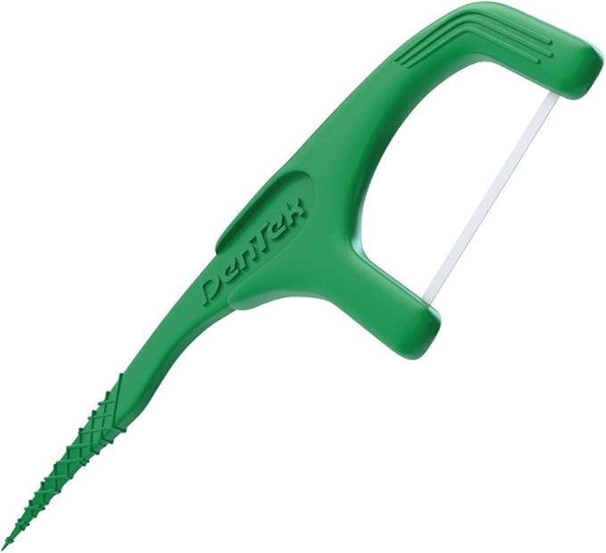 DenTek Fresh Clean Floss Picks, for Extra Tight Teeth, 75 Count, (Pack of 4)