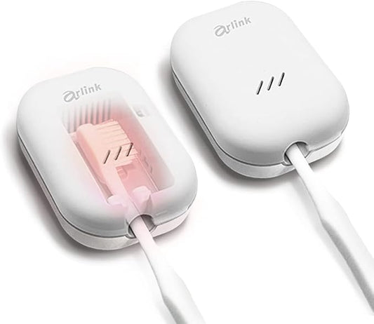 TS22 Portable Heat Drying Toothbrush Case, Built-in Fan, Rechargeable container, Perfect for Traveling & Home, Waterproof, Wall Mount without drilling, Suitable for any toothbrush