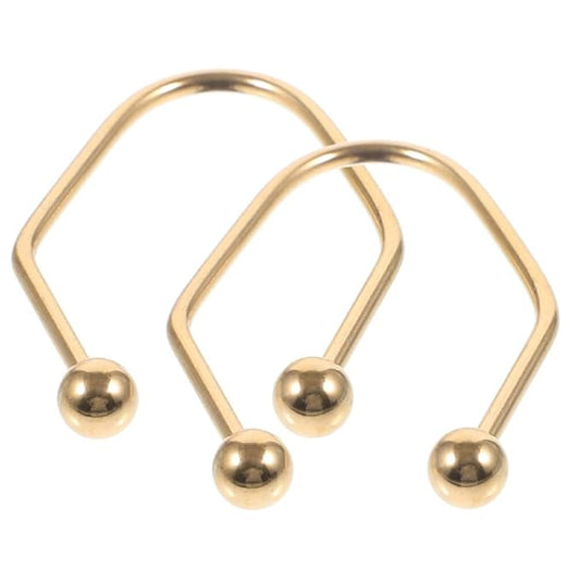 2pcs Dimple Makers - Dimple Trainer for Cheeks,Smile Trainer Facial Exerciser, for The Face Easy to Wear and Develop Natural Dimples, Gold