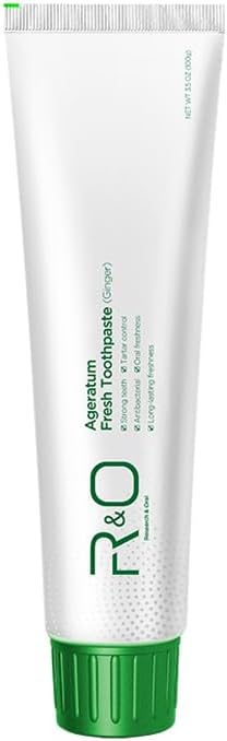 R&O Ginger Mint Fresh Toothpaste, 3.53 oz - A Miracle for Oral Hygiene, Maintains Fresh Breath, Relieves Oral Discomfort, Removes Dental Plaqu(2)