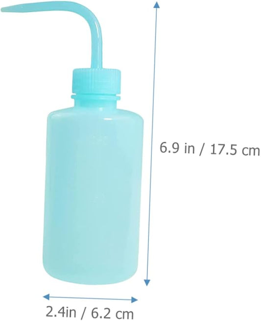 4pcs Eyelash Cleaning Squeeze Diffuser Bottle Portable Rinse Bottles for Controlled Liquid Dispensing for Tattoo Artists and Hairdressers