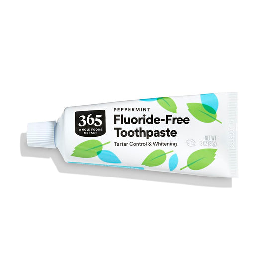 365 by Whole Foods Market, Fluoride Free Travel Toothpaste, 3 Ounce