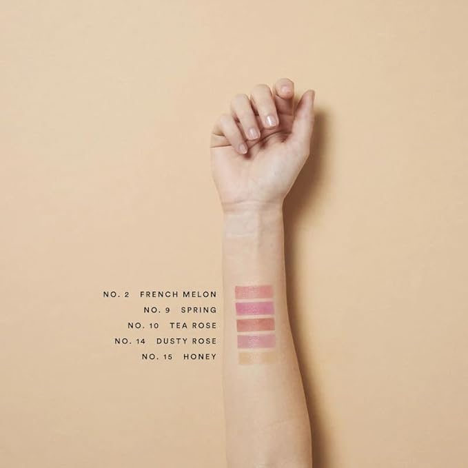 Olio E Osso - Natural Lip + Cheek Balm | Natural, Non-Toxic, Clean Beauty (No. 9 Spring, 0.35 oz | 10 g)