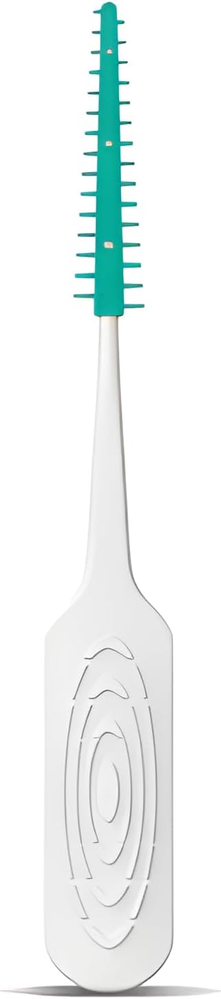 Dr. Emma Original Dental Picks Mint Soft Rubberized Tooth Picks Easy to Use Brush Picks 100Ct/Pack, 1 Pack(100Ct)