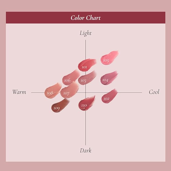 DINTO (Madame Butterfly Collection Blurring Lip Veil - Soft Velvet Blurry Matte Finish Tint, Sheer Natural Coverage, Moisturizing Formula, Long Lasting, Vegan & Cruelty-Free(110 Cho-Cho, 0.11 fl.oz.)