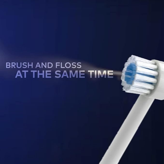 TB100E Replacement Toothbrush Tips Compatible with Waterpik Dental Water Jet - Generic Toothbrush Heads for Waterpik Flossers and Brush Flosser Head