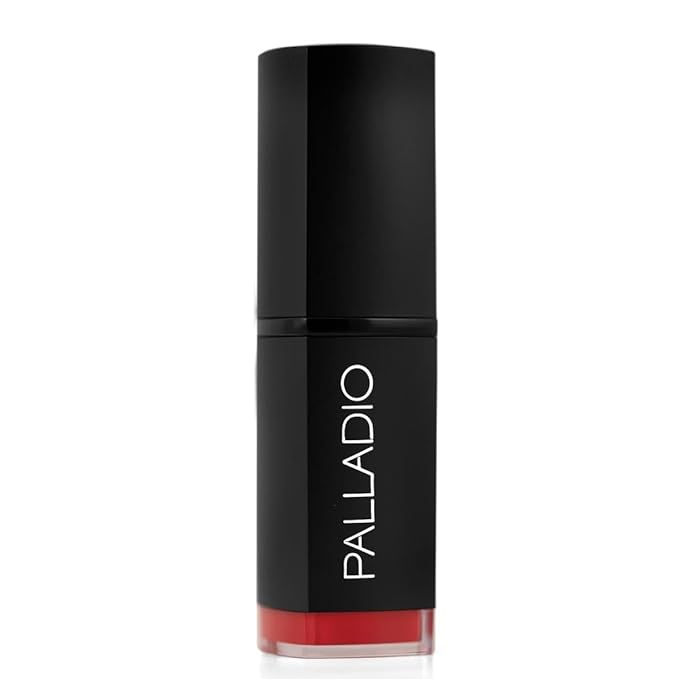 Palladio Herbal Matte Lipstick, Coral, Creamy and Full Coverage Long Lasting Matte Lipstick