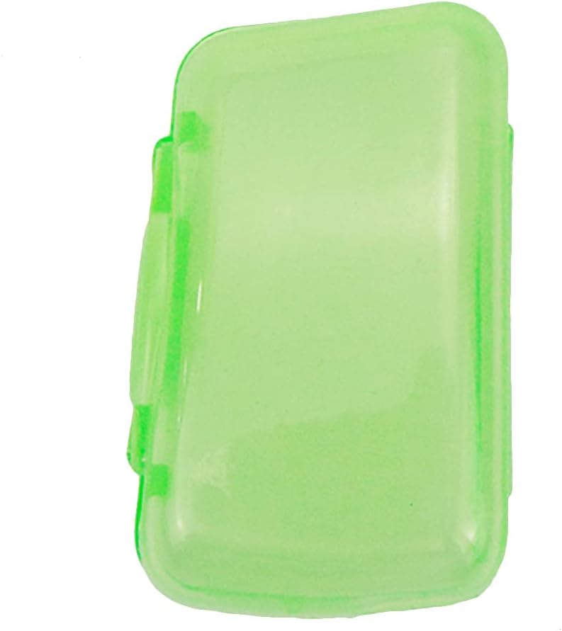 50Pcs Toothbrush Cap Covers Toothbrush Head Protector Case for Travel or Home,Green