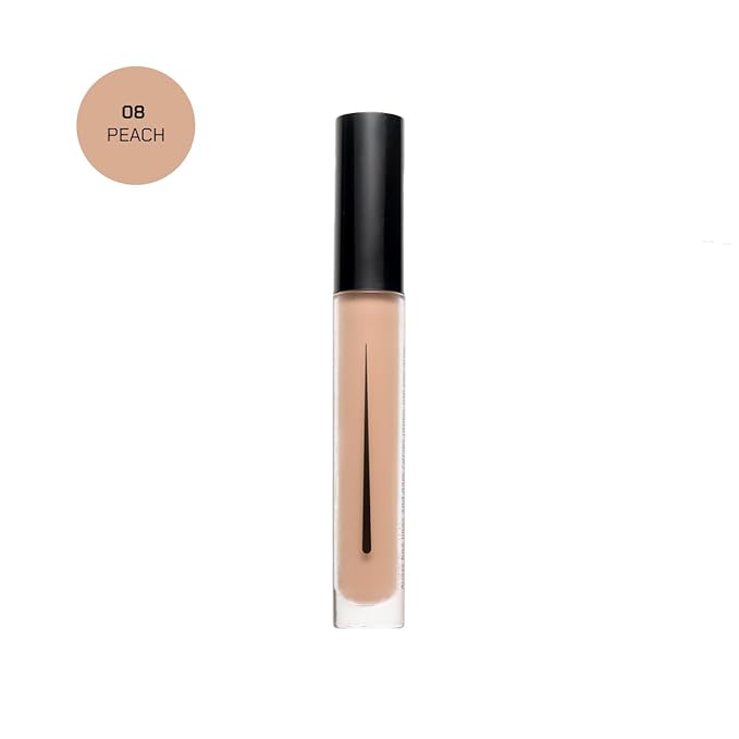 Radiant Professional Illuminator Concealer Color Corrector & Dark Spot Remover - Works with Natural Liquid Makeup Foundation & Bronzer Powder - Concealer Stick & Eye Primer - (08) Peach