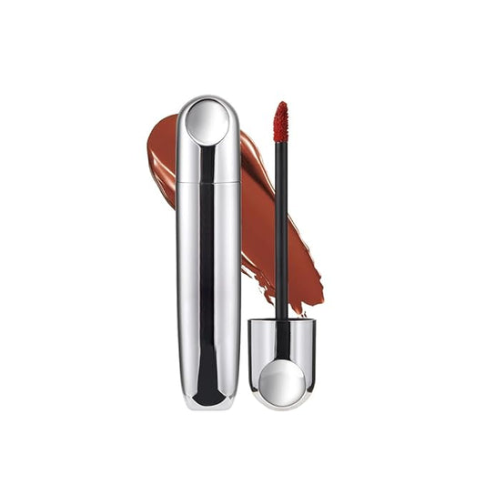 Apricot Nude Hydrating Lip Gloss Tint – High Shine Moisturizing Non-Sticky Lip Glaze, Long-Lasting Natural Nude Lip Color, Glossy Plumping Lip Tint for Daily Makeup & Soft Smooth Lips, 605#