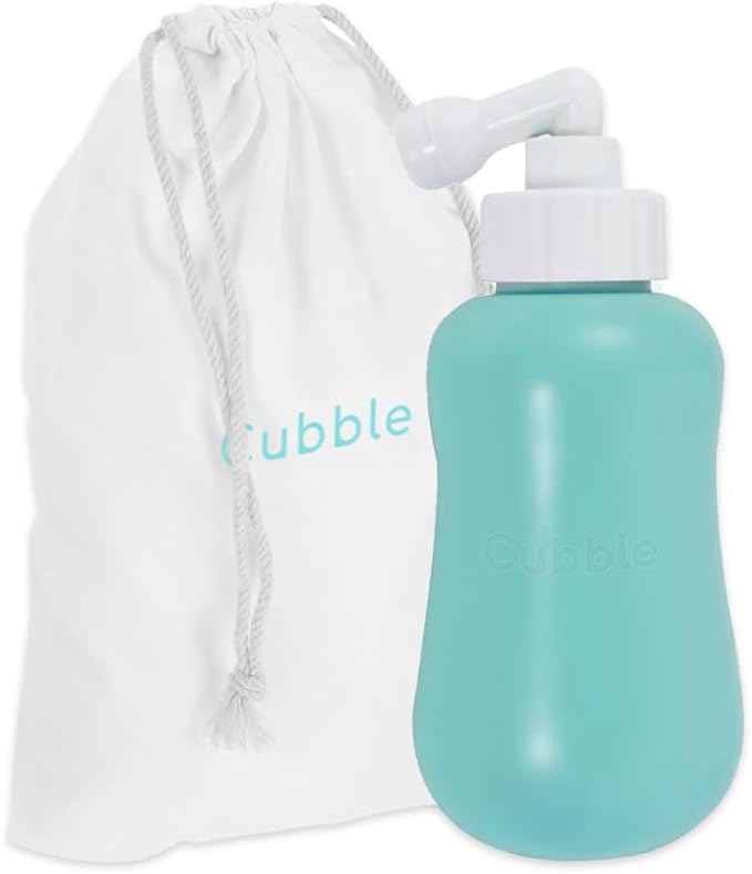 Peri Bottle for Postpartum Care, Portable Bidet, Perineal Recovery, Feminine Hygiene Care, Spray Bottle for Toilet Use 360ml/12oz (Teal)