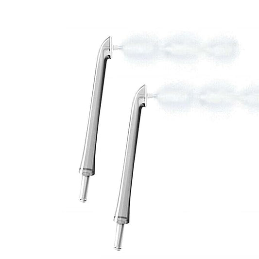 2PCS Oral Irrigator Nozzle Fit for Philips Soni care AirFloss Ultra HX8032/HX8331/HX8332/HX8340/HX8341/HX8381, Generic Soni care Flosser Replacement Heads