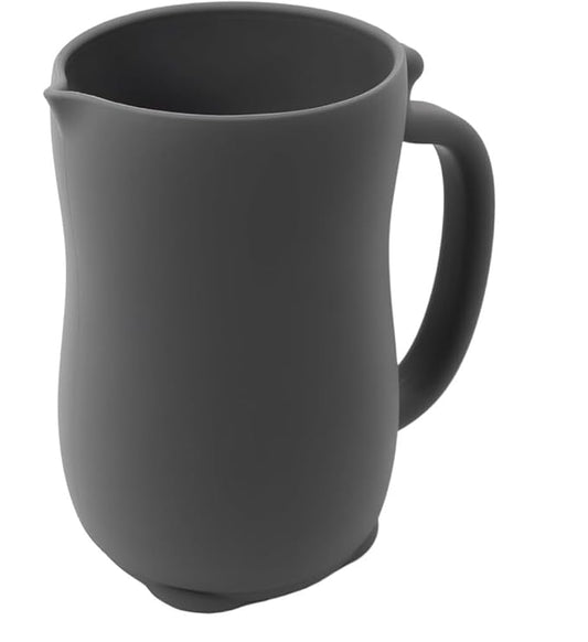 Baby Bath Rinse Cup, Bath Cup for rinsing Hair,The Silicone Material is Soft and Safe, a Good Choice for Baby Bath Products(Dark Grey)