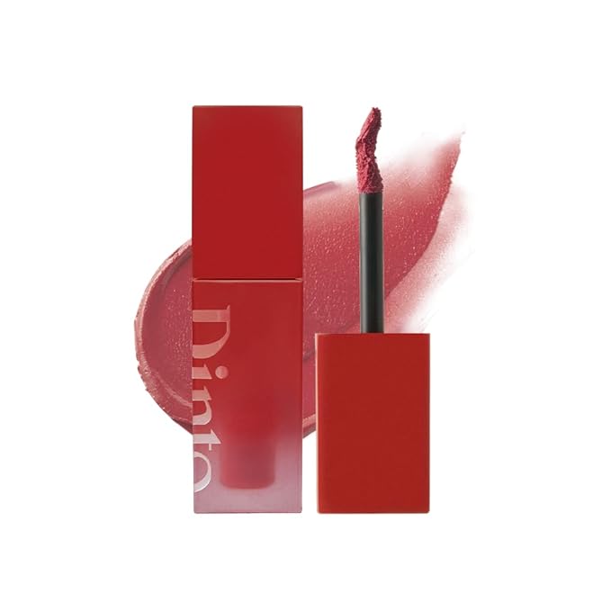 DINTO (Madame Butterfly Collection Blurring Lip Veil - Soft Velvet Blurry Matte Finish Tint, Sheer Natural Coverage, Moisturizing Formula, Long Lasting, Vegan & Cruelty-Free(110 Cho-Cho, 0.11 fl.oz.)