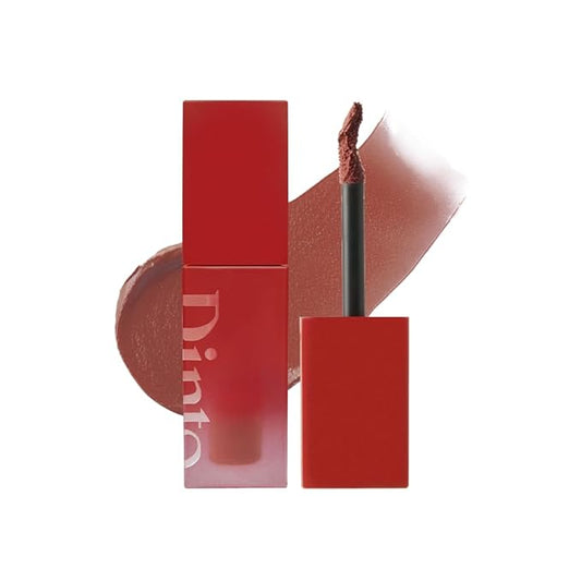 DINTO Blurring Lip Veil - Soft Velvet Blurry Matte Finish Lip Tint, Sheer Natural Coverage, Moisturizing Formula, Long Lasting, Vegan & Cruelty-Free (10 colors) (109 Crescendo, 0.11 fl.oz.)