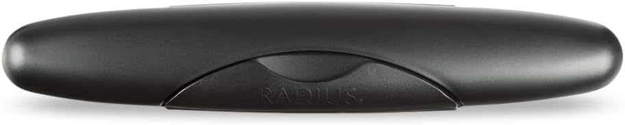 RADIUS Toothbrush Portable Travel Case Kit Standard Toothbrush Soap Razor Case Storage Box for Travel BPA Free 3 Count - Caviar Pearl