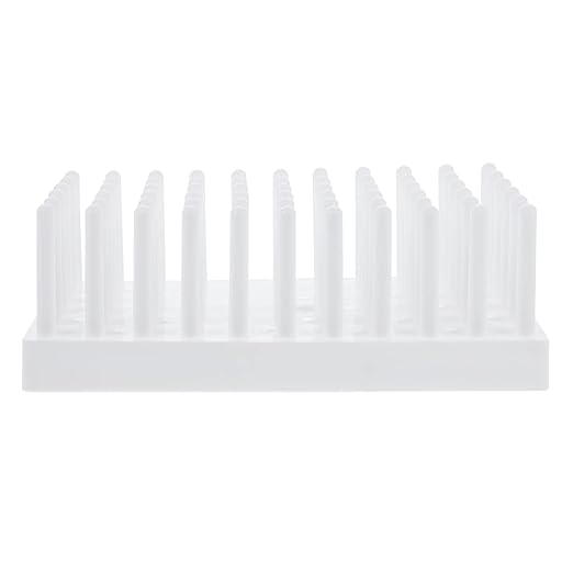 Test Tubes Braces 2 pcs Draining Plastic Tube Lab Holder Dryer Drying Test Laboratory Rack Stand Use for Peg Shelves Shelves Shelves Shelves Shelves Shelves Test Tube