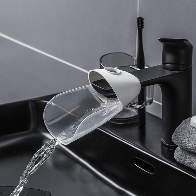 Faucet Extender - 4 Pack Sink Xxtender, Faucet Extender for Toddlers Baby Children Hand Washing, Bathroom Kitchen Spout Extender for Faucet, Adjustable Faucets Extension