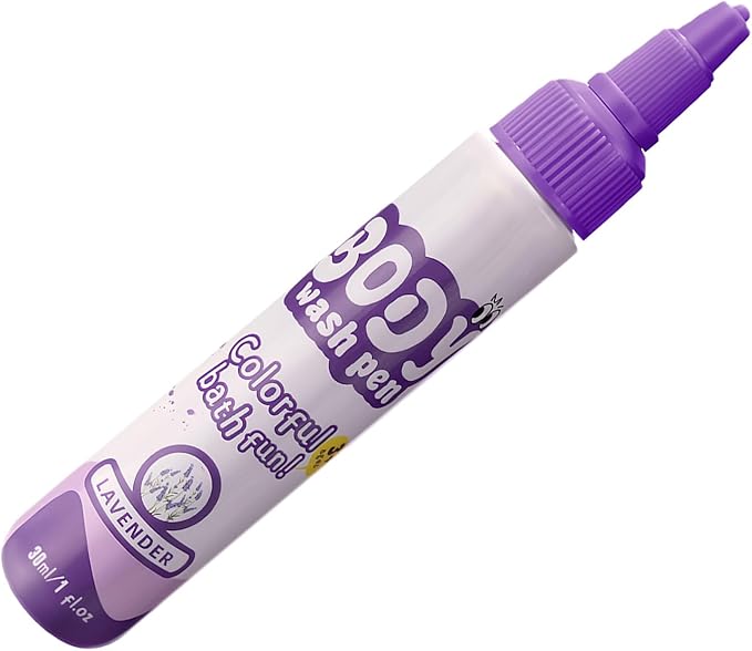 Bath Crayons, 30ml Washable Educational Fun Crayons for Kids, Shower Markers for Bathroom, Tile, Wall Art, Safe Playtime Drawing for Boys, Girls, and Creative Learning