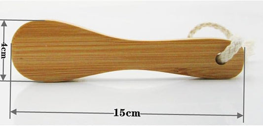 2 Pack 6" Bamboo Handle Dry Facial Cleansing Brush with Natural Soft Horsehair Bristles, Face Brush Cleanser Skin Care Exfoliating Brush Scrubber.