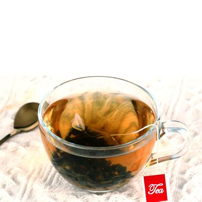 Dandelion Leaf & Root Herbal Tea – 蒲公英叶根茶 – 3.5oz/100g(50 Pyramid Tea Bags), Natural, Caffeine-Free, Non-GMO, Detox & Liver Support