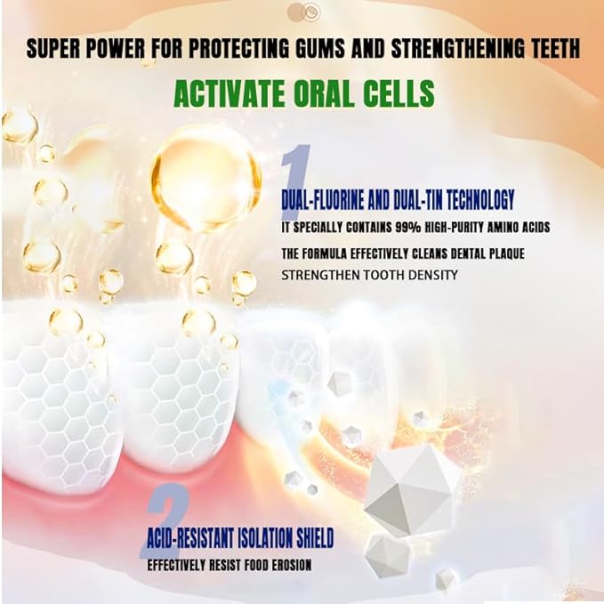 Bivien Coconut Fresh Deep Whitening Fluoride-Free Toothpaste Imported from Thailand (2pcs)