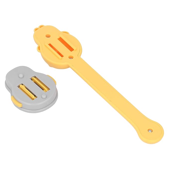 Faucet Handle Extender, Soft Silicone Universal Kid Sink Faucet Extender Kids Handwash Helper, Cartoon Animal Design Sink Handle Extender for Toddlers (Locke Yellow)