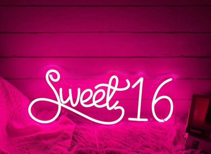 LED Neon Sign Night Light for Wall Party Décor Bedroom Room Bar Wedding Home Birthday Art Decoration Christmas with USB Chain Light modulator 5v 16.5"*9.1"