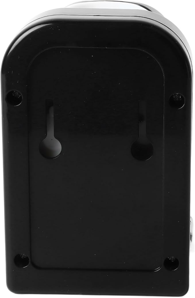 ANGGREK Electric Toothpaste Dispenser, Responsive Electric Toothpaste Squeezer Wall Mount with Sensor for Kids for Bathroom (Black)