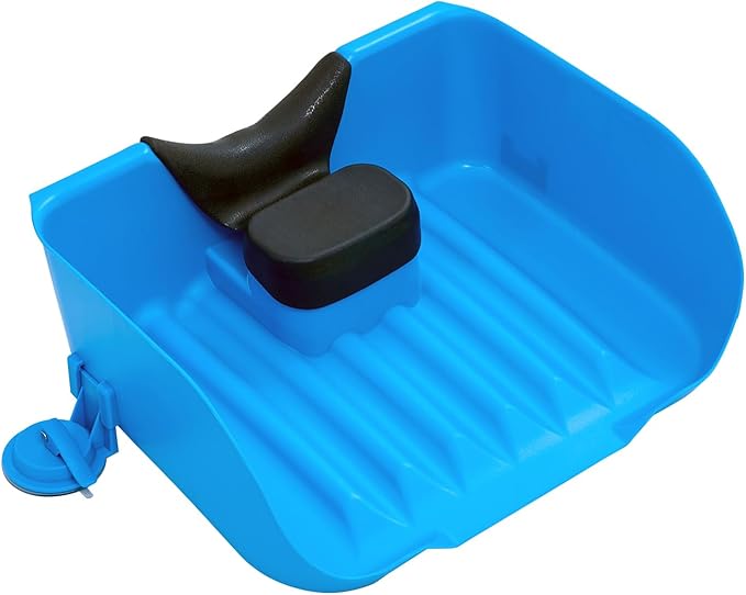Portable Shampoo Basin for Kids, Baby, Children,Tear Free Hair Washing Basin Tray at Home (Blue)