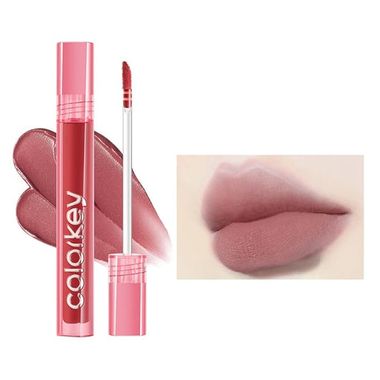 COLORKEY Airy Velvet Lip Tint, Matte Finishs, Longwear Rich Lip Colors, non-sticky, Creamy Soft Texture, Waterproof Lip Stain, Matte hydration, non-drying. Velvety finish (P251 Dream Pink, 3g)