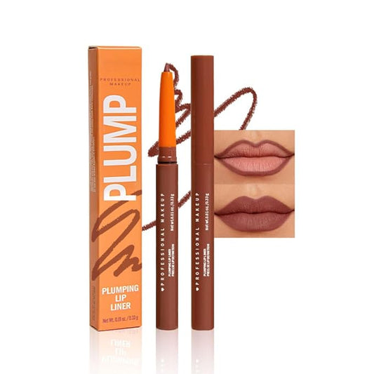 Matte Lip Liner Pencil for Shaping Lips, Retractable Creamy Brown Crayon LipLiner Pencil, Long Lasting Waterproof Lipstick Lip Liner Makeup, Vegan Beauty 08#