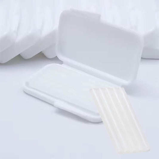 Orthodontic Wax for Braces 10 Boxes 50 Strip Odorless Braces Wax Dental Wax for Aligner, Dental Care, Prevent Mouth Injury