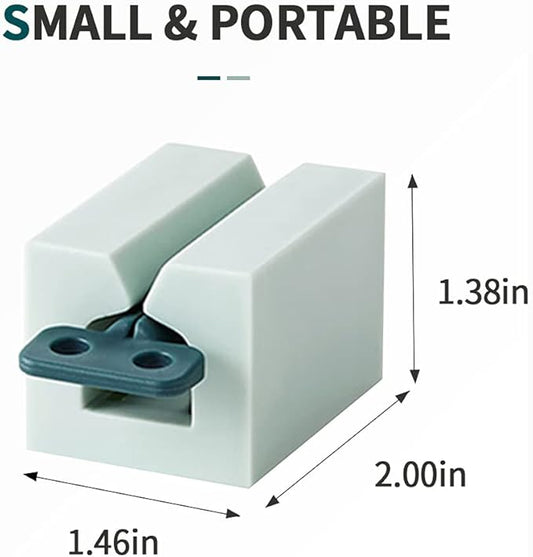 Y-Kelin 3 PCS Toothpaste Squeezer, Rolling Tube Toothpaste Squeezer with Frosted Handles Toothpaste Holder Stand Bathroom Organizer,Saves Toothpaste and Creams (Pink + White + Light Blue)