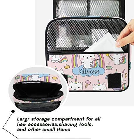 senya Hanging Travel Toiletry Bag Kit Makeup Case Cosmetics Organizer for Men Women