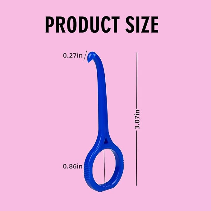 25PCS Aligner Remover Tool,Clear Aligner Removal Tool for Invisalign,Mix 5 Bright Color Removal Aligner Tooth Hook for Invisible Braces